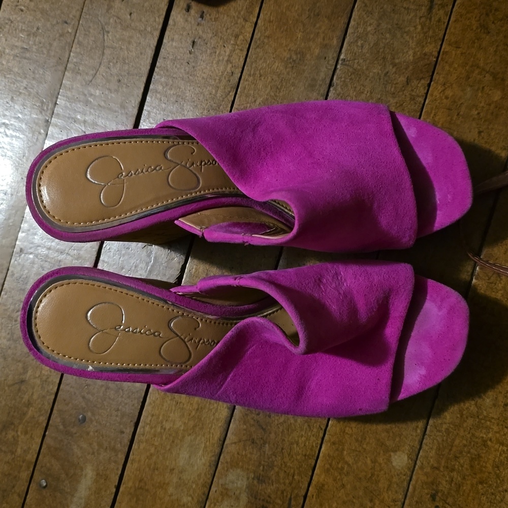 Jessica Simpson wedges